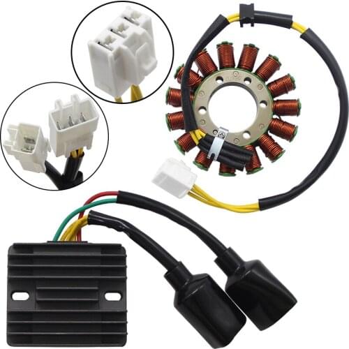 Motorcycle Voltage Regulator Rectifier+Magneto Stator Coil For Honda CBR600 CBR600RR 2007-2012 OEM ：31120-MFJ-D01 31600-MFJ-D01