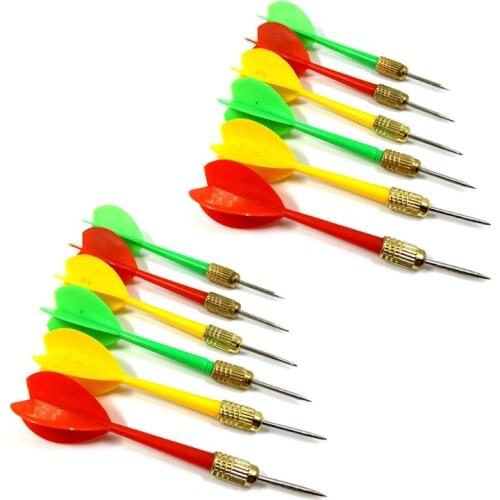 11XE 500PCS Carnival Color Balloons with 12Pcs Metal Darts Game Outdoor Game Party Decorations Christmas Balloons Group Games