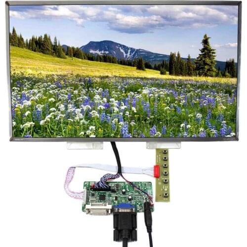 17.3inch 1920x1080 HSD173PUW1 N173HGE B173HW01 LCD Screen+DVI VGA LCD Controller Board RT2281