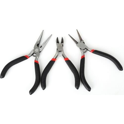 High Quality 3pcs/lot Flush Side Shear Cutter Clipper Cutting Beading Pliers For Jewelry Wire Tools&Equipment