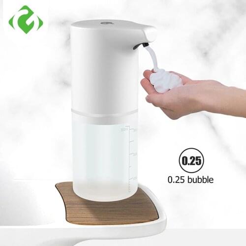 USB Charging Automatic Induction Foam Soap Dispenser 0.25s Intelligent Touchless Sensor Foam Dispenser Soap Dispenser Auto 350ML