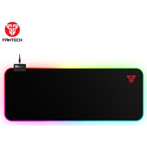 FANTECH RGB Large Mouse Pad Profession Gaming Mousepad Rubber No-slip With Locking Edge Mouse Mat For FPS LOL PC Laptop Gaming