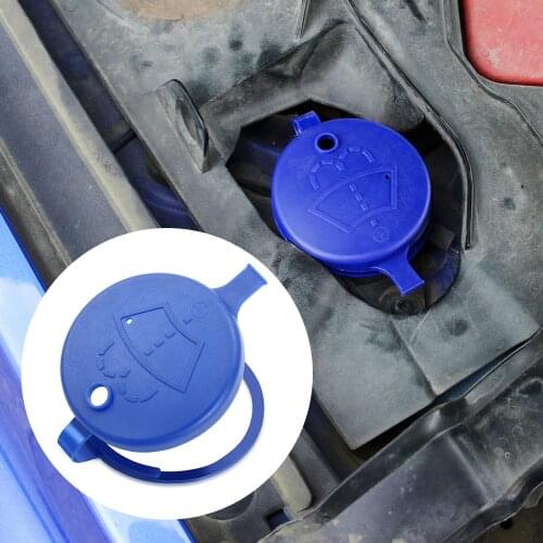 Car Windshield Wiper Washer Washer Bottle Cap Accessories for VW golf polo skoda octavia peugeot 307 ford focus volvo fiat 500