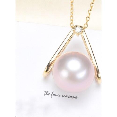 925 Silver Half Hole Eye Pins Beads End Caps Top Drilled Pendant Bails Connector For DIY Jewelry Accessories No Pearl No Chain