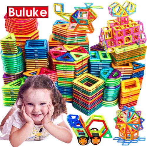 Magnetic Sheet Building Blocks Educational Toys Children Early Education Plastic Assembled Building Blocks