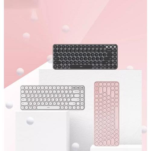 Youpin MIIIW Mini Bluetooth Dual Mode Keyboard 85 Keys 2.4GHz Multi System Wireless Keyboard For Office Computer Laptop Tablet