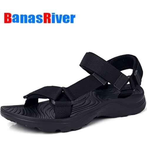 Fashion Outdoor Lightweight EVA Sole Breathable Sandy Beach New Men Sandals Garden Shoes Summer High Quality Clogs Big Size 46