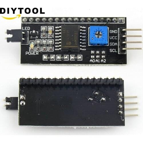 IIC/I2C/TWI/SP​​I Serial Interface Board Module Port For Arduino 1602LCD Display