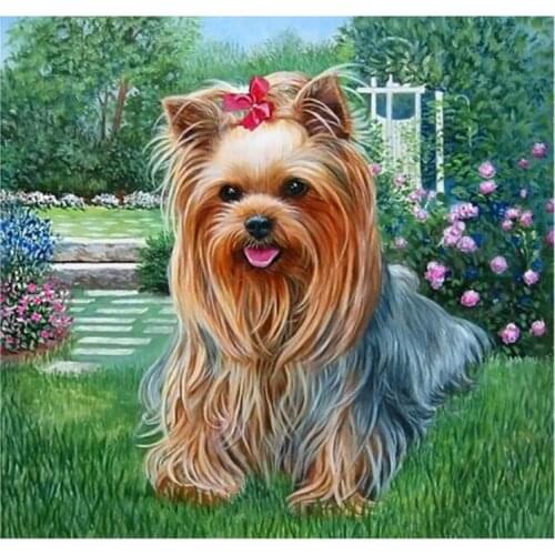 New 3D square diamond painting Limited Hot Sale Diamond embroidery Crafts DIY Needlework Kits Home decor grJWs dog CQ725