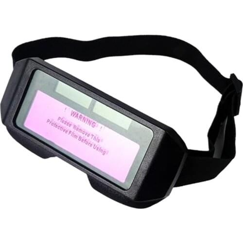 Glasses Solar Powered Automatic Dimming Darkening Professional Eye Protection Glasses Anti-Safety Glasses