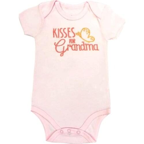 Baby Clothing Soft Sleepwear Baby Girl Newborn Clothes Bodysuit Short Sleeve Infant product , Baby Bodysuits Print Girl