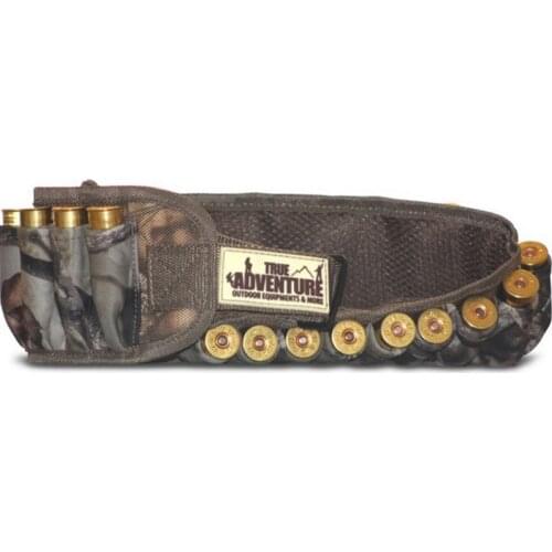 Outdoor 25 rounds Hunting Shell Belt Waterproof Camouflage Neoprene Tactical Shotgun Shell Bandolier Bullet Belt TA4-003
