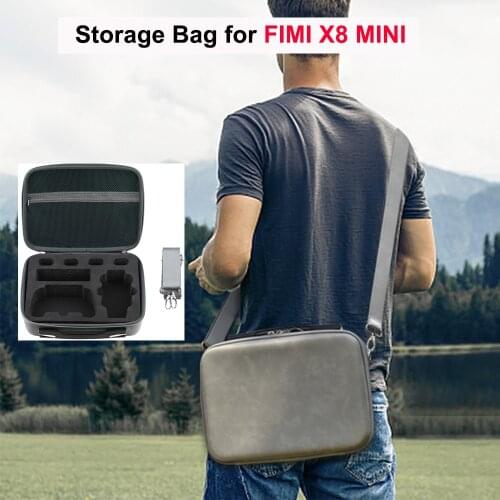 Carrying Case for FIMI X8 Mini Drone Protector Handbag Shoulder Bag Battery Controller Box Waterproof Suitcase Accessory