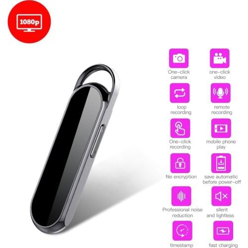 1080P Mini Camera DV Small Micro Camcorder Digtal Video Voice Record Wearable Portable Outdoor Audio 4GB-256GB Micro Cam Espia
