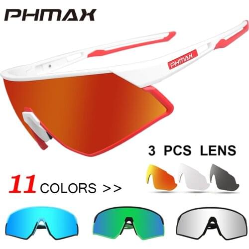 PHMAX Ultralight Polarized Cycling SunGlasses Outdoor Sports Bicycle Glasses Men Women Bike Sun glasses Goggles Bike Eyewear