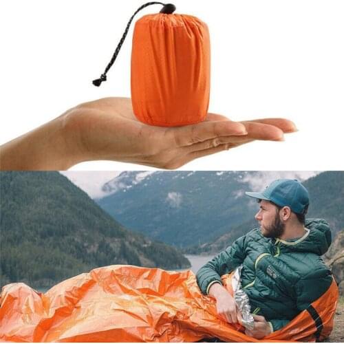 Foil Thermal Space First Aid Emergency Survival Sleeping Bag Camping Outdoor Blanket Hiking Gear