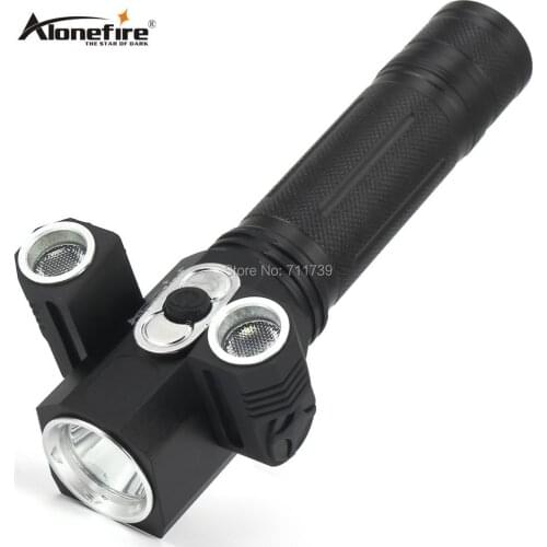 AloneFire X180 LED Flashlight XML T6 5000LM Waterproof Outdoor Climbing Powerful Magnet torch Handheld Flash light