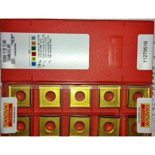 10PCS CARBIDE INSERT SNMM 190612-MR 2025