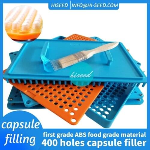 400 Hole Capsule Filling Plate Powder Filling Filler Capsule Filler Machine Packing Powder Artifact
