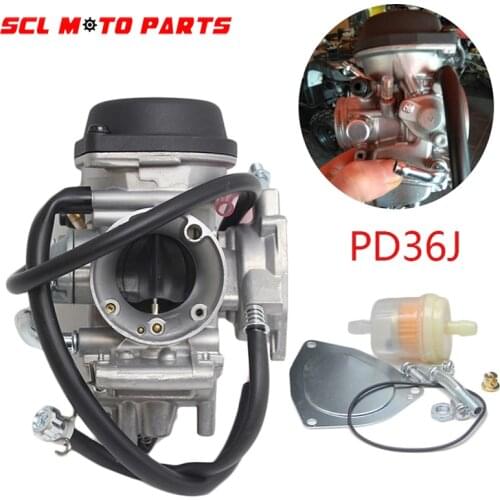 ALconstar-Motorcycle Carburetor Carb PD36J 36mm 350CC 400CC 500CC For Suzuki LTZ400 Quad Carb 2003-2007 For Kawasaki ATV UTV