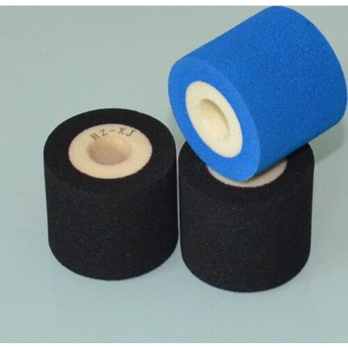 Black Diameter 36mm Height 40mm machine date heat ink roll for continuous band sealer