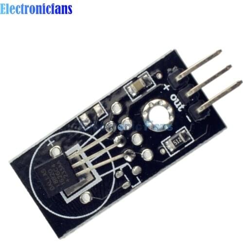 DS18B20 Digital Temperature Sensor Module -55~125 Degree Range Controller 5V DC For Arduino High Efficiency