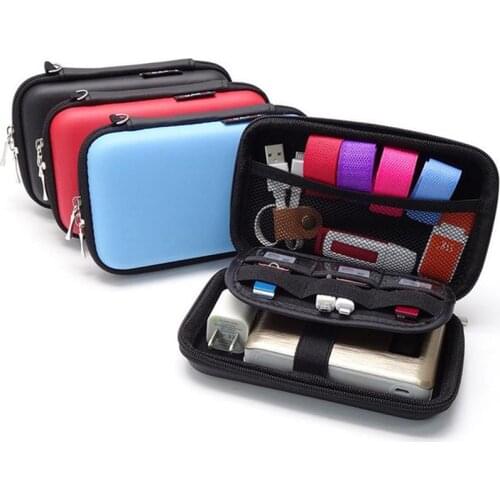 Travel Bag Mobile Kit Case Digital Gadget Devices USB Cable Data Line Travel Insert Bag Travel Set Gadget Bag