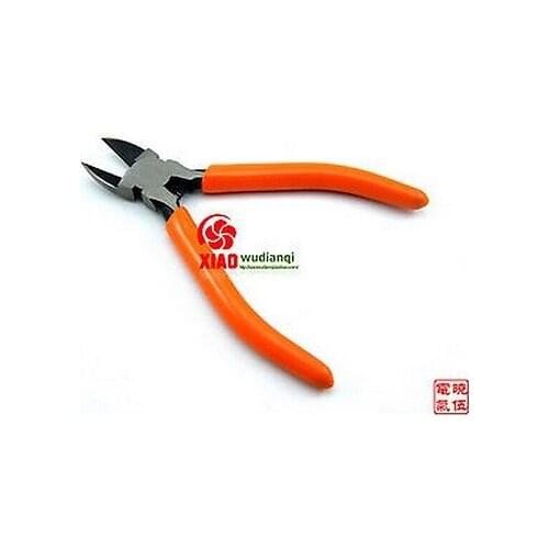 One x 5" Plastic Cutter Pliers Fine finished,griding,black-plated HJ101-5