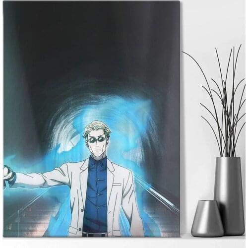 Canvas Kento Nanami Jujutsu Kaisen Painting Print Modular Poster Wall Art HD Pictures Home Decor Artwork Bedroom No Framework