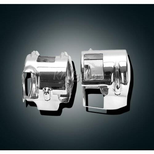 Chrome Handlebar Switch Housing For Honda VTX 1800 C / R / S / F / N 2002-2007