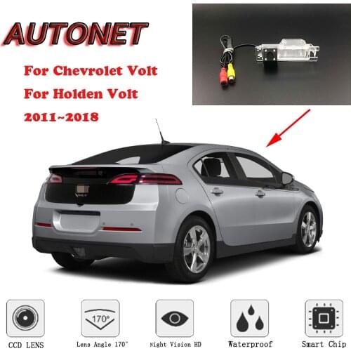 AUTONET Backup Rear View camera For Chevrolet Volt / For Holden Volt 2011~2018/HD Night Vision/license plate camera