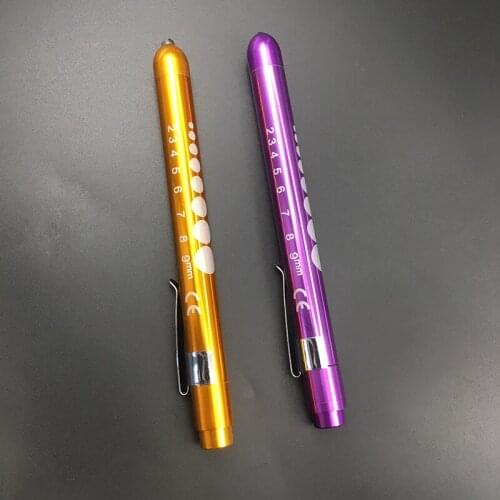 Tattoo Pen Type Pocket Penlight Torch Light Otoscope Ophthalmoscope First Aid Flashlight for Dental Throat Check