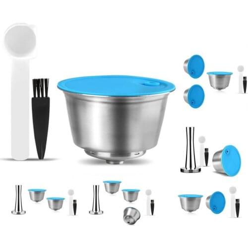 Reusable stainless steel metal coffee filter easy to clean and corrosion resistant Dolci Gusto coffee capsule coffee machine