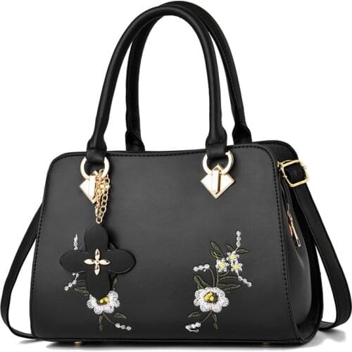 Fashion Small fresh embroidered small square bag2021new fashion women handbag casual one-shoulder bags diagonal female bag women