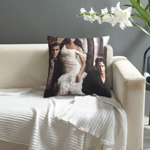 The Vampire Diaries pillowcase printed cushion cover sofa waist pillow pillow cover