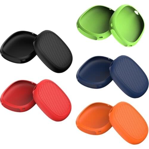 Solid Color Scratch Proof Cover Silicone Case Protective Shell for Airpods Max Wireless Headset