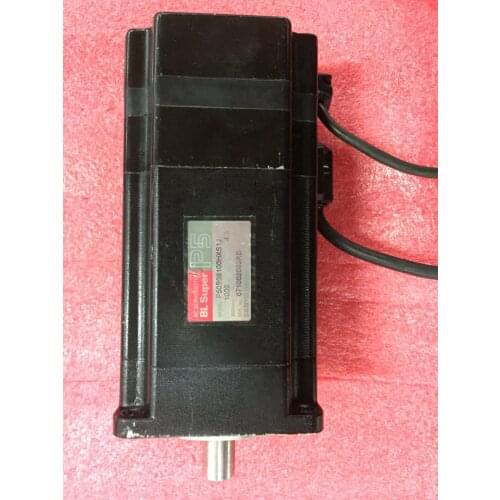 P50B08100HXS1J servo motor , used in good condition . 80% appearance new , good working , free shipping