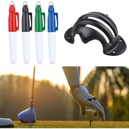 Golf Ball Line Marking Alignment Tool Marker Pens Golf Putting Positioning Aids