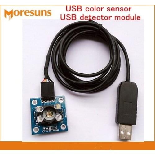 Fast Free Ship USB color sensor/USB Color identification module/USB detector module provide secondary development kit