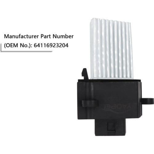 Heater Blower Motor Resistor For BMW E46 E39 X5 X3-OE 64116923204 64116929486 64118385549 64118364173
