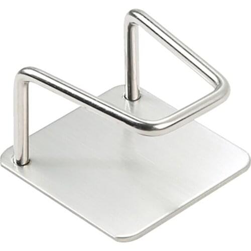 1pcs Stainless steel Sponge Rack Sponge Holder WaterProof Drain Rack, Dishwashing Sponge Organizer Home No Drilling Stand