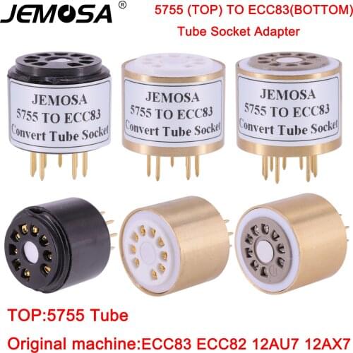 1PC 5670 6N3 6H3N 369A TO ECC88 E88CC 6N2 6N1 6N11 6N6 6922 DIY Audio Amplifier Vacuum Tube Convert Socket Adapter HIFI