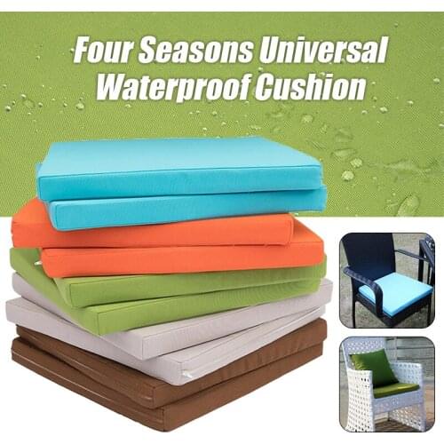 40*40cm Waterproof Outdoor/indoor Furniture Cushions With Filling Replacement Deep Seat Cushion Patio Chair Cushions Tatami Mat