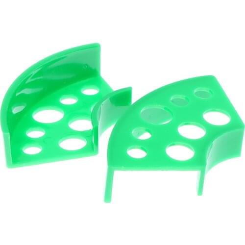 8 Cap Holes Tattoos Ink Cup Holder Stand Pigment Tattoo Accessories Bod green