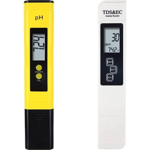 Fast Reading Digital Pen Type PH Tester, Readout Accuracy 3 in 1 TDS EC Temperature Test Kit for Household Drinking，Aquarium