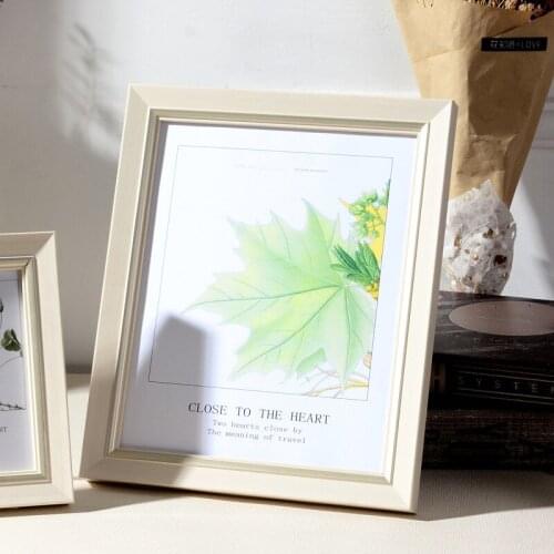 Retro Style Quality Photo Frame 5-10 Inch Setting Table Decor Painting Picture Frames Hanging Wall Desktop Art Photo Frames New