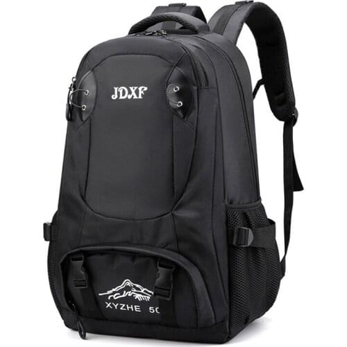 Mens Backpack Rucksack Climbing 50L Outdoor Sports Bag Travel Backpack Camping Hiking Backpack Women Trekking Bags