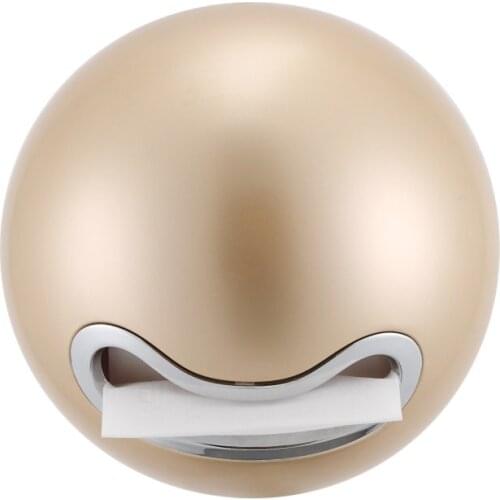 7 Emoticons Waterproof Cute Ball Shaped Paper Box Kit Roll Paper Holder Bathroom Toilet Tool