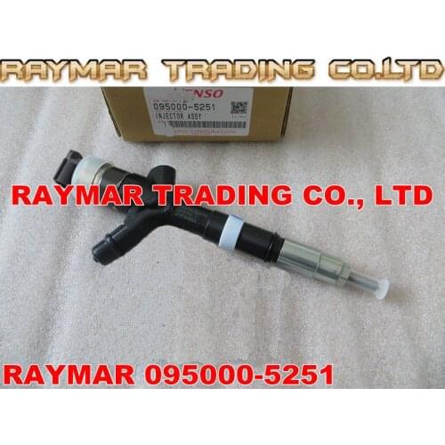 Genuine diesel common rail fuel injector 095000-5250, 095000-5251 for 23670-30070
