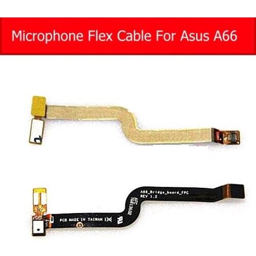 Genuine Microphone Flex Cable For ASUS PadFone A66 p02 mike Connector port Flex replacement A66_Bridge_board_FPC